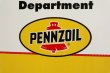 画像2: dp-191101-28 Pennzoil / 1990's W-side Plastic Sign "WELCOME"