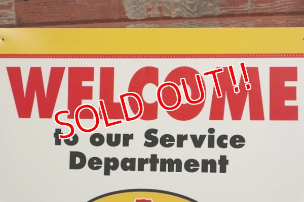 画像3: dp-191101-28 Pennzoil / 1990's W-side Plastic Sign "WELCOME"