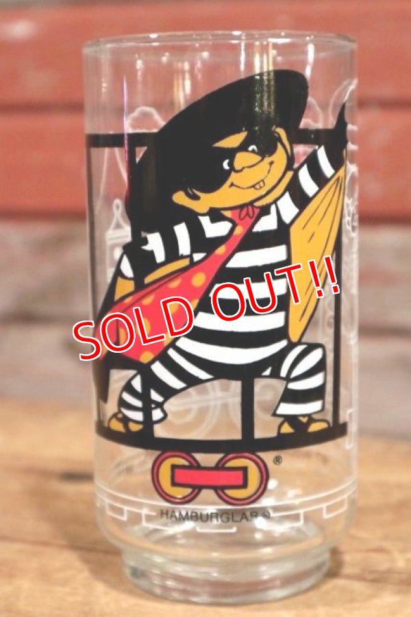 画像1: gs-191201-10 McDonald's / 1977 Action Series "Hamburglar" Glass