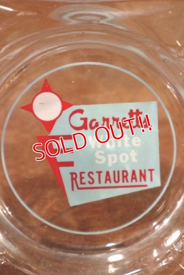 画像1: dp-191201-06 Garretts White Spot Restaurant / Vintage Ashtray