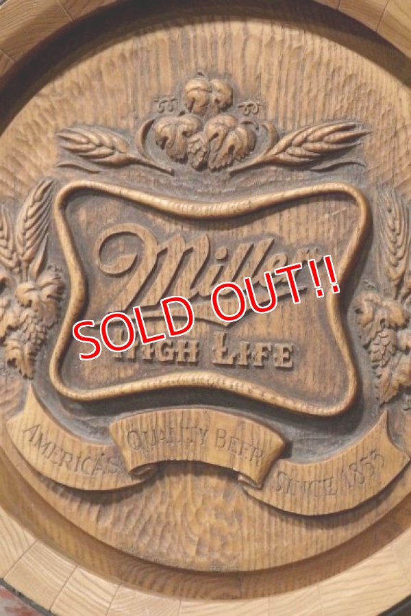 画像2: dp-191201-10 Miller High Life / 1980's Barrel Display Sign