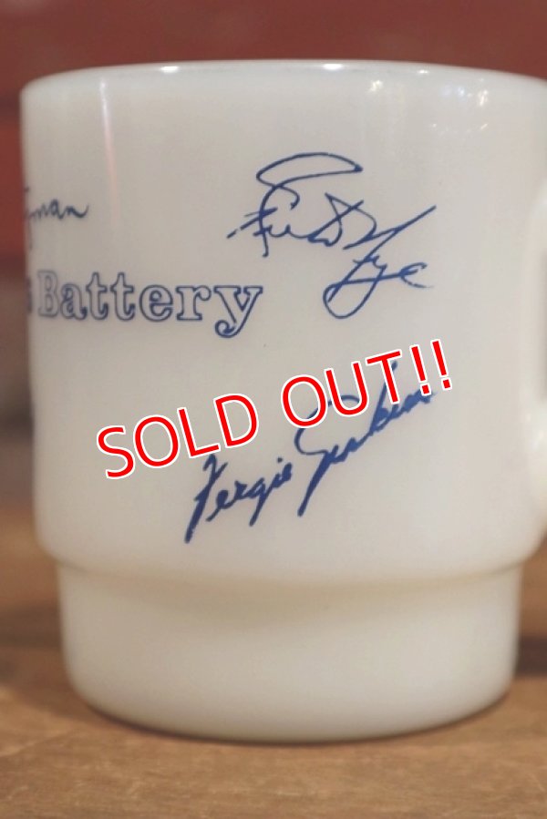 画像2: kt-191201-03 Chicago Cubs 1969 Battery / Fire King 1960's Mug