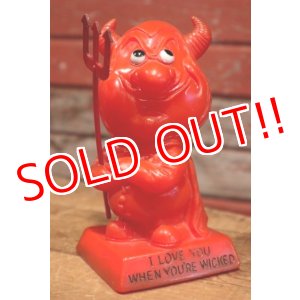 画像: ct-191201-05 Red Devil / W.& BERRIES CO'S 1972 Message Doll