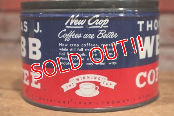 画像3: dp-191201-21 THOMAS J.WEBB COFFEE / Vintage Can