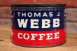 画像1: dp-191201-21 THOMAS J.WEBB COFFEE / Vintage Can