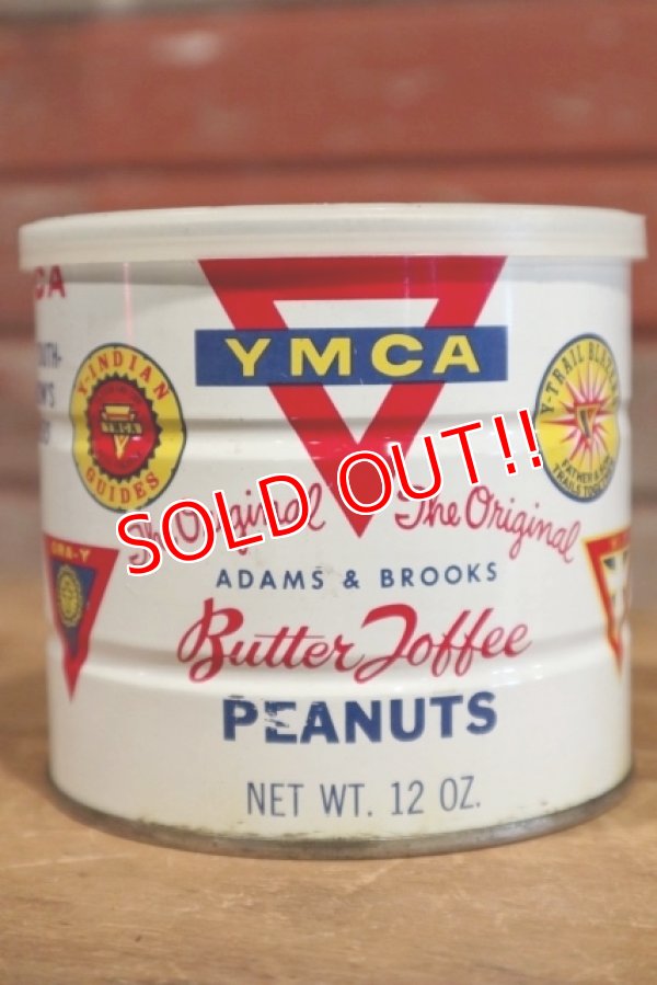画像1: dp-191201-29 Adams & Brooks YMCA / Butter Toffee Peanuts Can