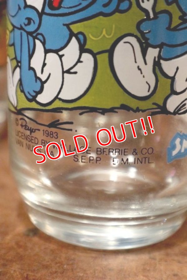 画像6: gs-191201-01 Smurfs / Hardee's 1983 Promotion Glass Complete Set