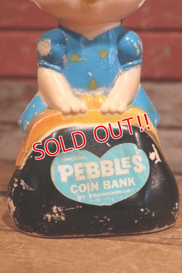 画像6: ct-191201-28 Pebbles / TRANSOGRAM 1960's Coin Bank