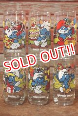 画像: gs-191201-01 Smurfs / Hardee's 1983 Promotion Glass Complete Set