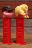 画像4: ct-191201-25 PEZ Boy & Girl / 1990's PEZ Dispenser set of 2