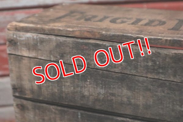 画像12: dp-191201-13 Frigid Food Products / Vintage Wood Box 
