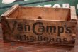 画像1: dp-191201-46 Van Camp's / Vintage Wood Box