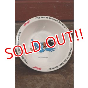 画像: ct-191201-35 Kellogg's / Toucan Sam 1995 Plastic Cereal Bowl