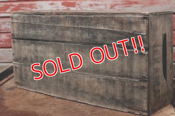 画像11: dp-191201-13 Frigid Food Products / Vintage Wood Box 