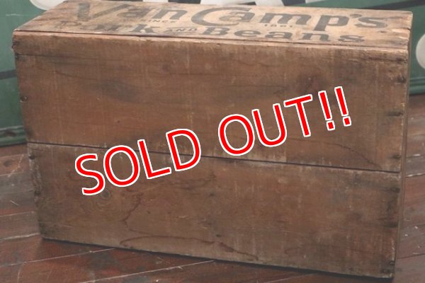 画像9: dp-191201-46 Van Camp's / Vintage Wood Box