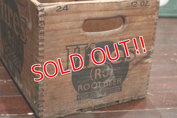 画像4: dp-191201-44 Hires Root Beer / 1970's Wood Box