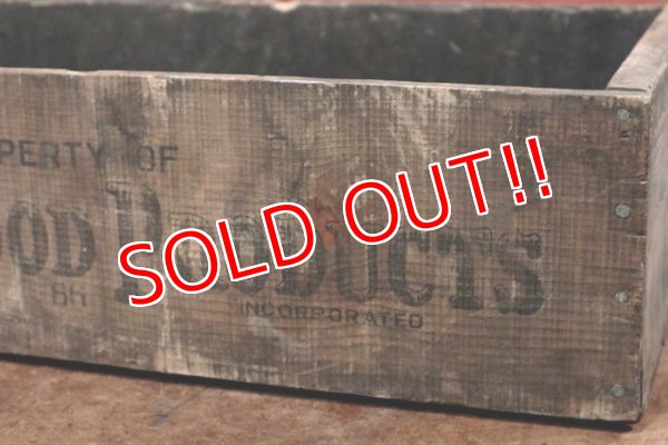 画像3: dp-191201-13 Frigid Food Products / Vintage Wood Box 