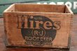 画像1: dp-191201-44 Hires Root Beer / 1970's Wood Box