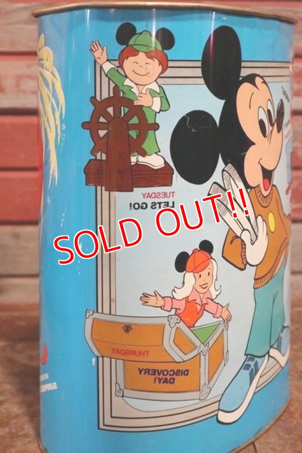 画像9: ct-191211-35 Mickey Mouse Club / Cheinco 1970's Trash Box