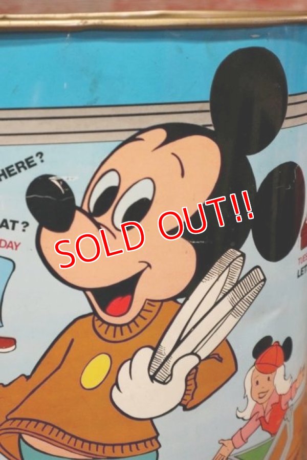 画像6: ct-191211-35 Mickey Mouse Club / Cheinco 1970's Trash Box