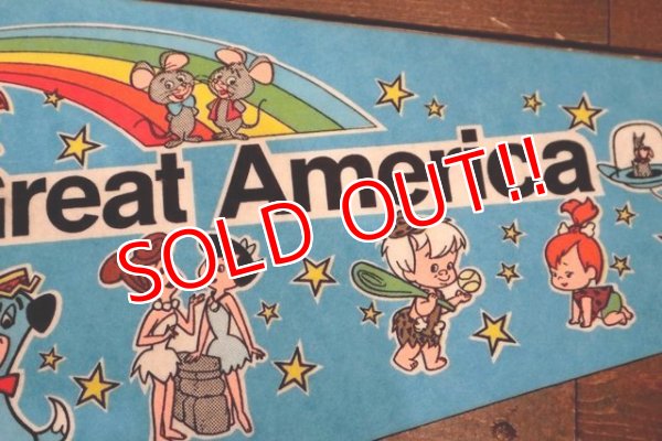 画像4: ct-191211-13 Hanna Barbera / Great America 1986 Pennant