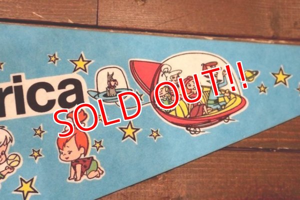 画像5: ct-191211-13 Hanna Barbera / Great America 1986 Pennant