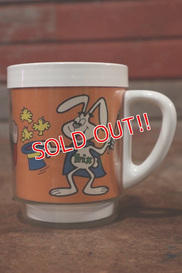 画像1: ct-191211-49 General Mills / Trix Silly Rabbit 1970's Plastic Mug