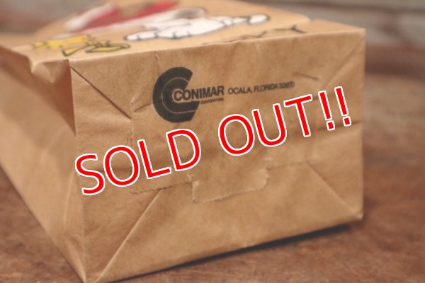 画像7: ct-191211-31 Snoopy / 1980's Paper Lunch Bags