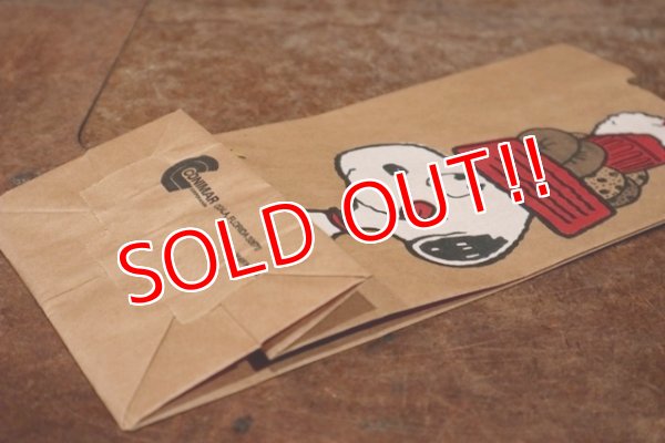 画像8: ct-191211-31 Snoopy / 1980's Paper Lunch Bags