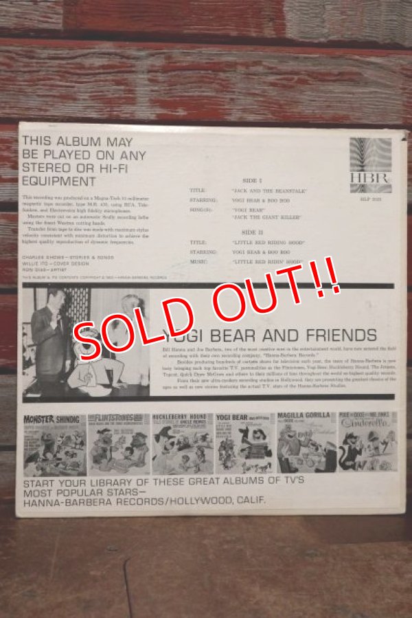 画像6: ct-191211-61 Yogi Bear and Boo Boo / 1965 Record