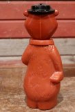 画像6: ct-200101-20 Yogi Bear / Knickerbokcer 1960's Plastic Coin Bank