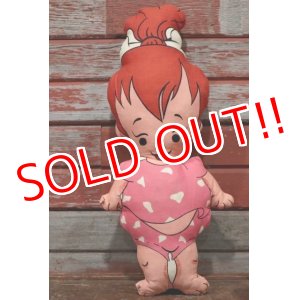 画像: ct-191211-03 Pebbles Flintstone / 1960's-1970's Rag Doll