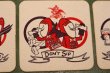 画像3: ct-200101-28 【PRICE DOWN!!】Budweiser / BUD MAN 1970's-1980's Coaster Set