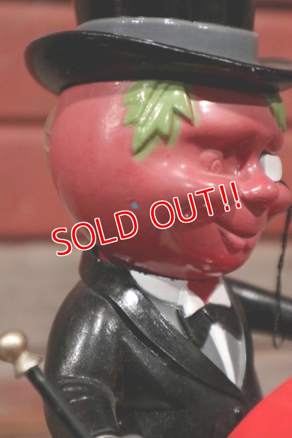 画像5: ct-200101-11 HEINZ / Mr.Aristocrat Tomato Man 1987 Talking Alarm Clock