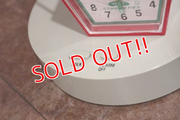 画像9: ct-200101-11 HEINZ / Mr.Aristocrat Tomato Man 1987 Talking Alarm Clock