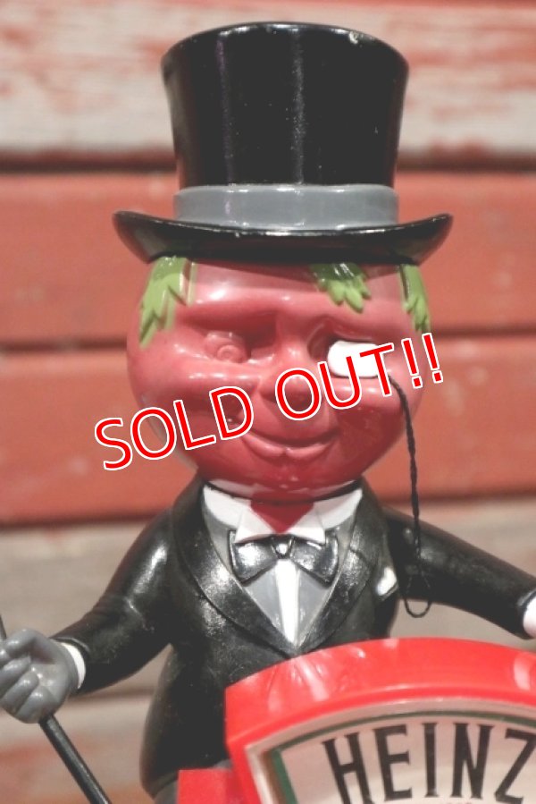 画像2: ct-200101-11 HEINZ / Mr.Aristocrat Tomato Man 1987 Talking Alarm Clock
