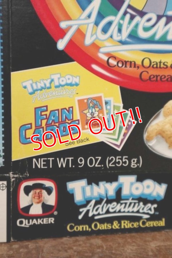 画像3: ct-191211-53 Tiny Toon / Qaker Oats 1990 Cereal Box