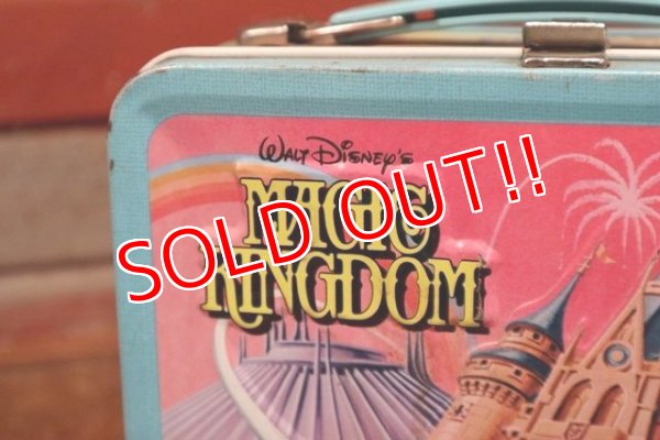 画像3: ct-191211-38 Walt Disney World Magic Kingdom / ALADDIN 1970's Metal Lunch Box