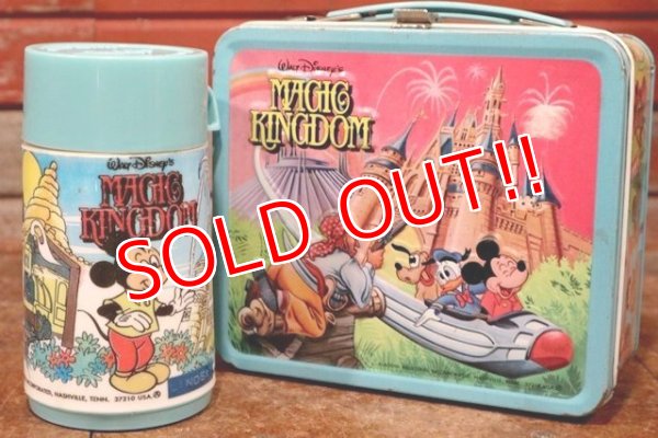 画像1: ct-191211-38 Walt Disney World Magic Kingdom / ALADDIN 1970's Metal Lunch Box