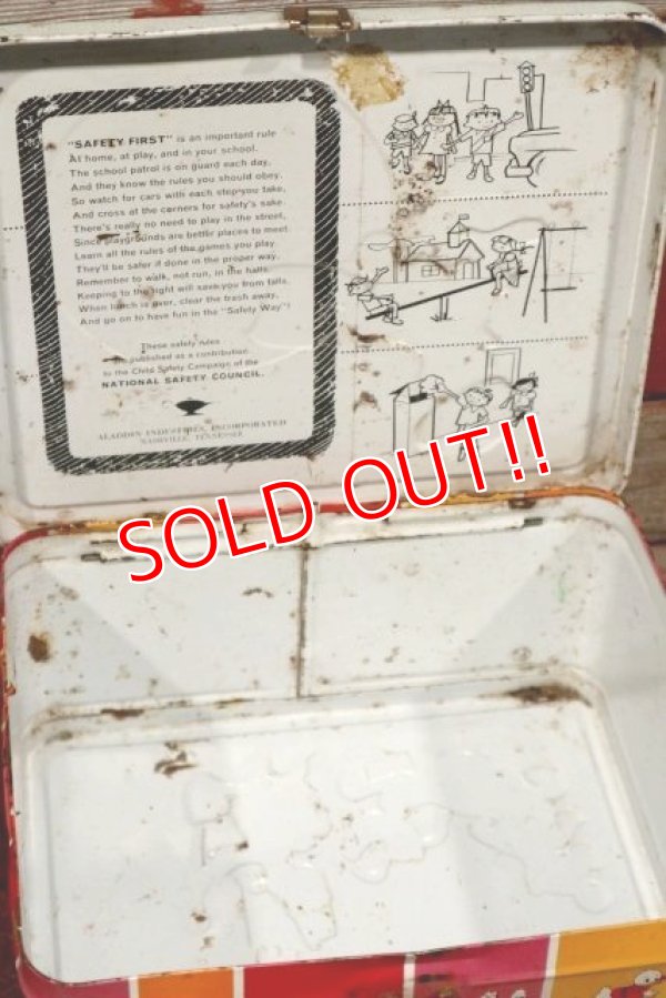 画像10: ct-191211-36 Disney on Parade / ALADDIN 1960's Metal Lunch Box