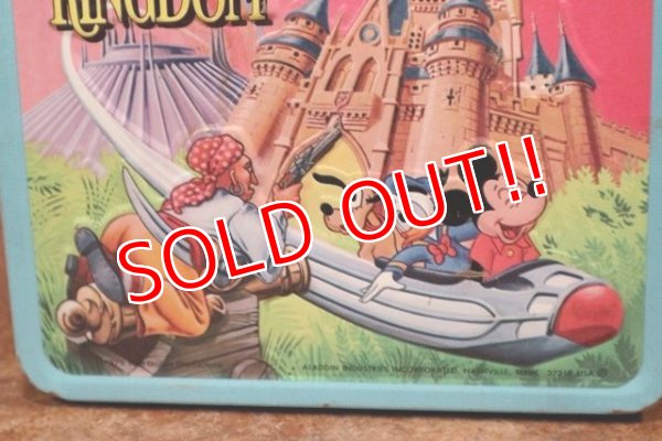 画像2: ct-191211-38 Walt Disney World Magic Kingdom / ALADDIN 1970's Metal Lunch Box
