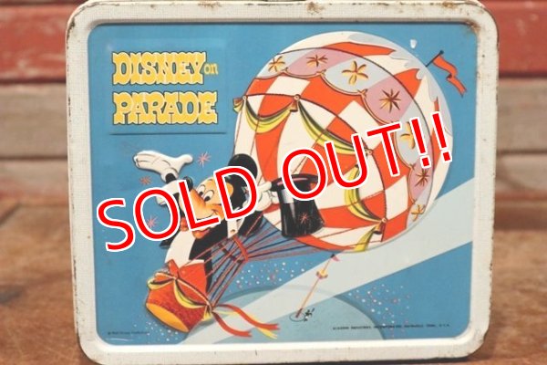 画像5: ct-191211-36 Disney on Parade / ALADDIN 1960's Metal Lunch Box