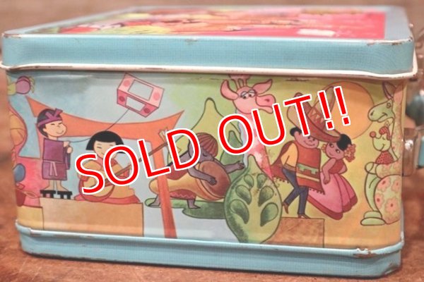 画像6: ct-191211-38 Walt Disney World Magic Kingdom / ALADDIN 1970's Metal Lunch Box