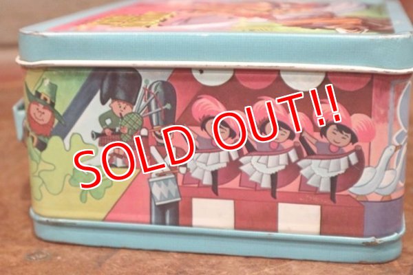 画像7: ct-191211-38 Walt Disney World Magic Kingdom / ALADDIN 1970's Metal Lunch Box