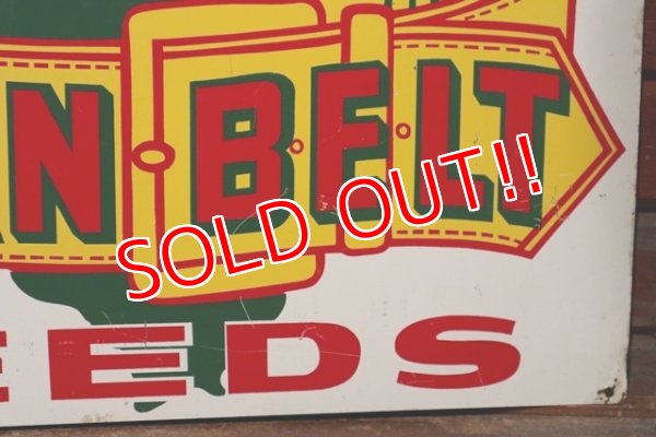 画像3: dp-200101-18 CORN BELT FEEDS / Vintage Steel Sign