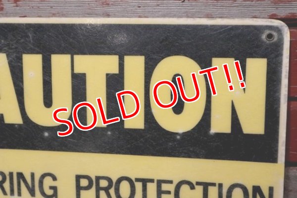 画像3: dp-200101-09 CAUTION / HEARING PROTECTION REQUIRED Sign