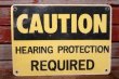 画像1: dp-200101-09 CAUTION / HEARING PROTECTION REQUIRED Sign