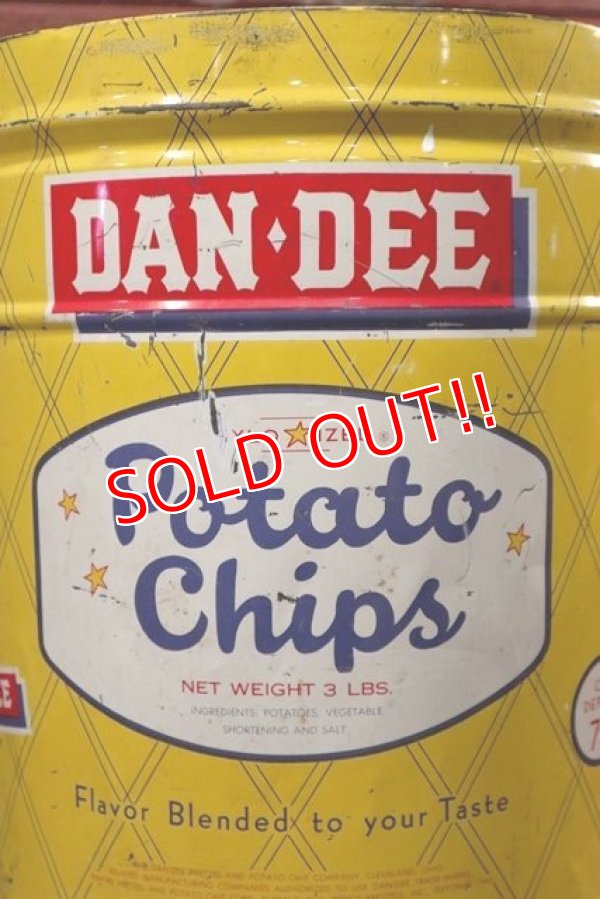 画像3: dp-191211-89 DAN・DEE / 1960's Potato Chips Can