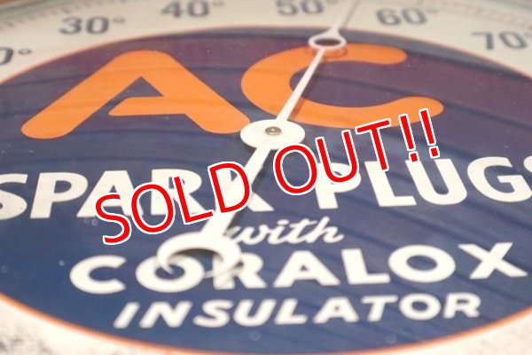 画像8: nt-200130-01 AC Spark Plugs / 1940's-early 1950's Thermometer