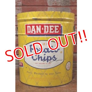 画像: dp-191211-89 DAN・DEE / 1960's Potato Chips Can